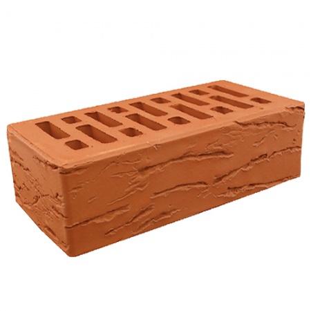 Кирпич лицевой Строма 1,4НФ красный мадейра
