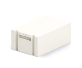 Газобетонный блок Поревит БП-400 D400