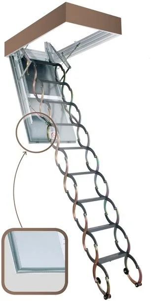 Лестница чердачная FAKRO LSF 70*50/280-300 см