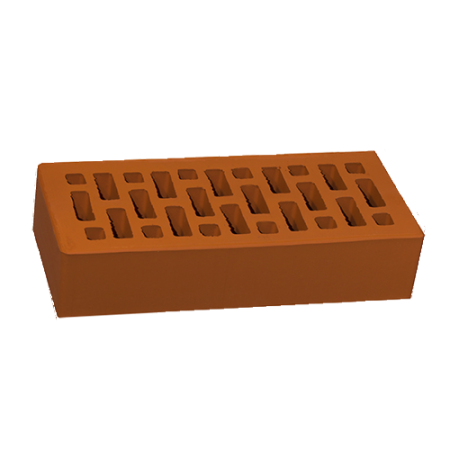 Кирпич рядовой НЗКМ 0,7НФ красный гладкий