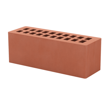Кирпич лицевой Тербунский гончар пустотелый 0,9НФ персик гладкий