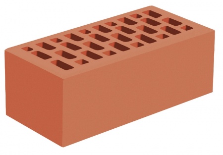 Голицынский кирпич лицевой 1.4НФ красный гладкий