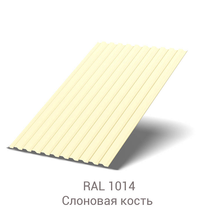 Профнастил С-21 Полиэстер (2х) 0.45