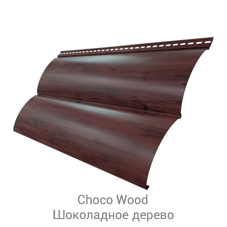 Сайдинг металлический Блок-хаус New Colority Print 0.45/30